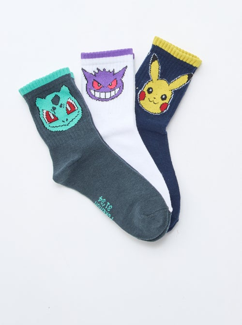 Pack de 3 meias 'Pokemon' - Kiabi
