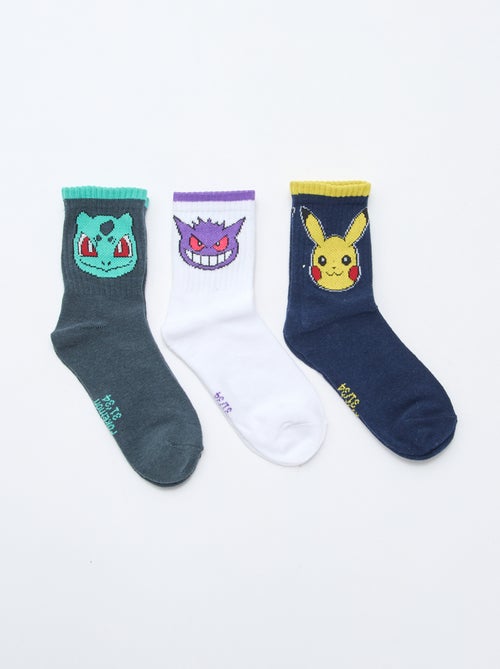 Pack de 3 meias 'Pokemon' - Kiabi