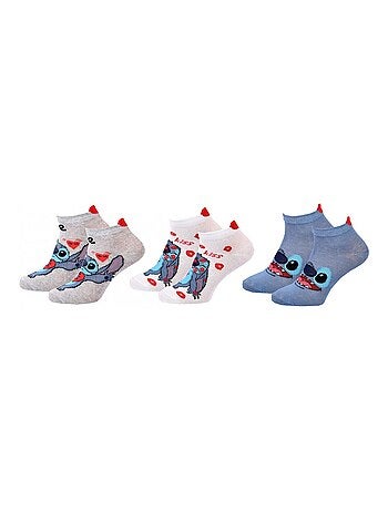 Pack de 3 Meias Rapariga DISNEY LILO ET STITCH