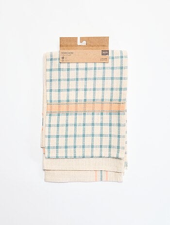 Pack de 3 panos de cozinha - Kiabi Home