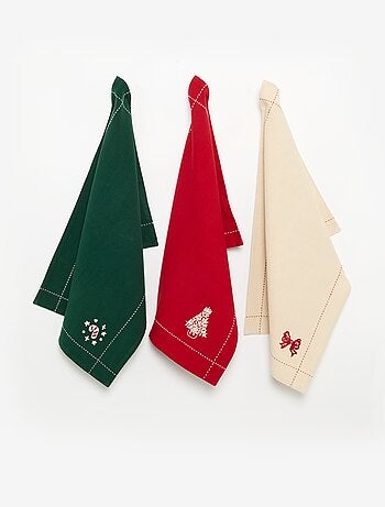 Pack de 3 panos de cozinha - KIABI Home