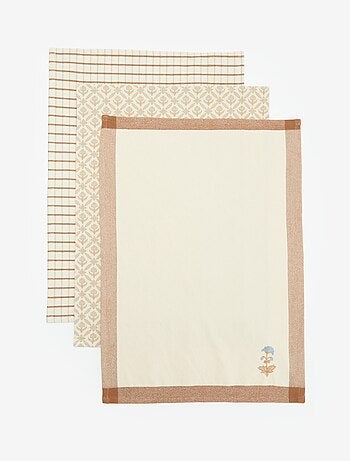 Pack de 3 panos de cozinha