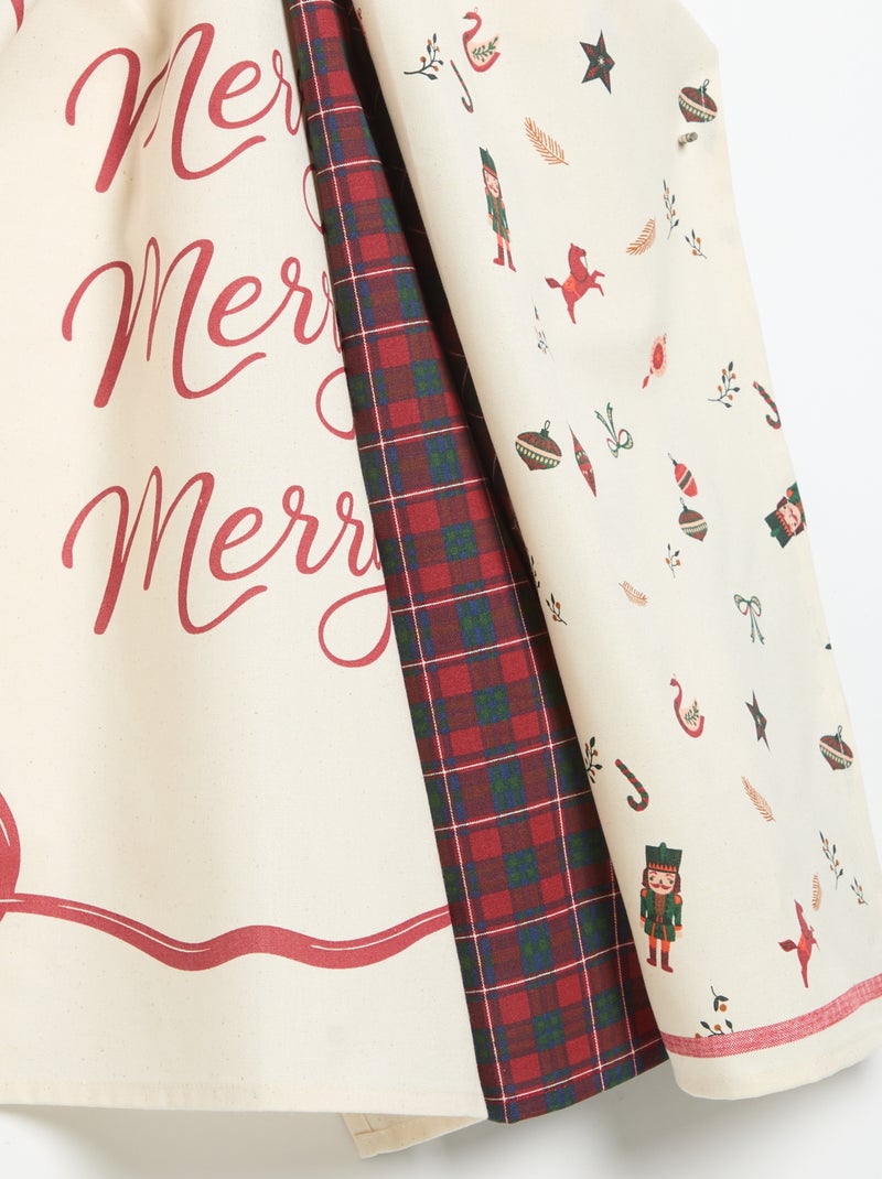 Pack de 3 panos de cozinha de Natal estampados - KIABI Home Cru - Kiabi