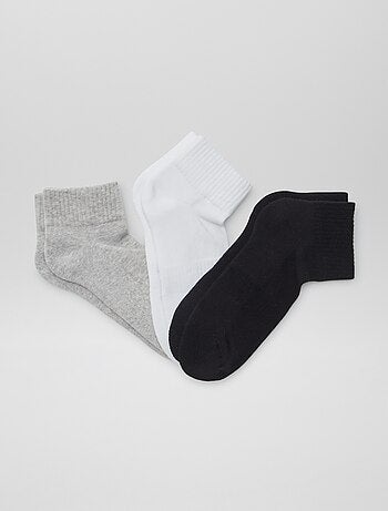 Pack de 3 pares de meias curtas