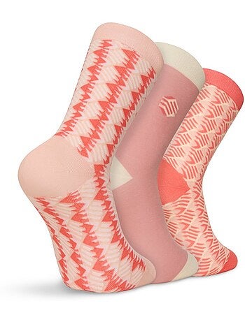 Pack de 3 pares de meias de algodão