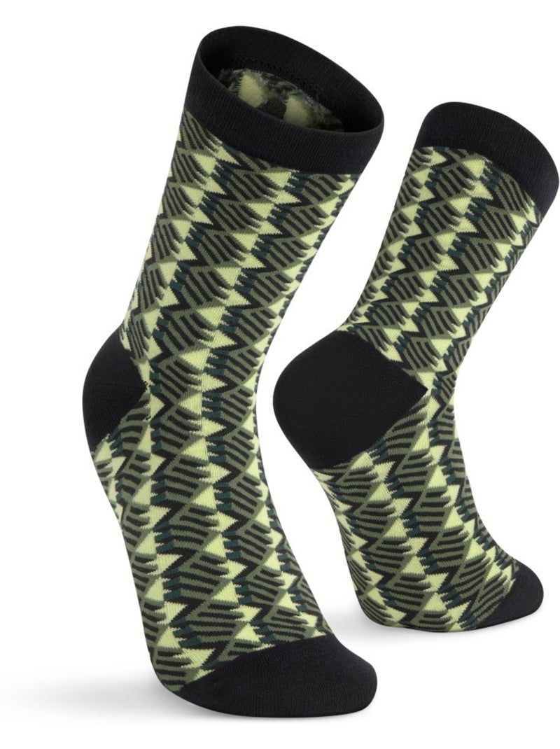 Pack de 3 pares de meias de algodão Verde - Kiabi