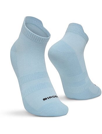 Pack de 3 pares de meias de cano baixo de algodão orgânico para golfe