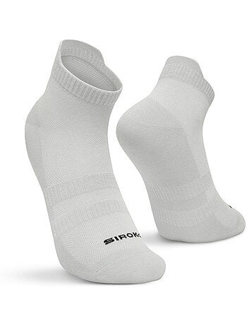 Pack de 3 pares de meias de cano baixo de algodão orgânico para golfe