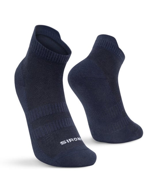 Pack de 3 pares de meias de cano baixo de algodão orgânico para golfe - Kiabi