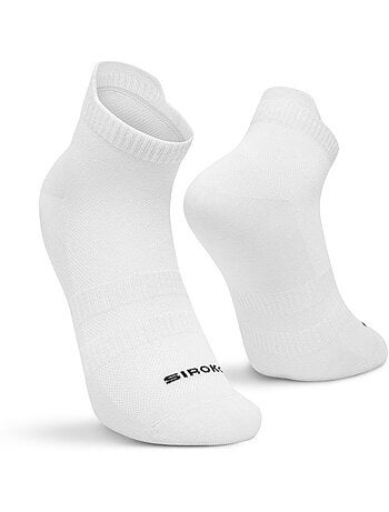 Pack de 3 pares de meias de cano baixo de algodão orgânico para golfe
