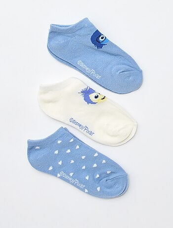 Pack de 3 pares de meias invisíveis 'Disney'