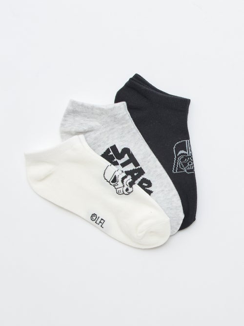 Pack de 3 pares de meias invisíveis 'Star Wars' - Kiabi