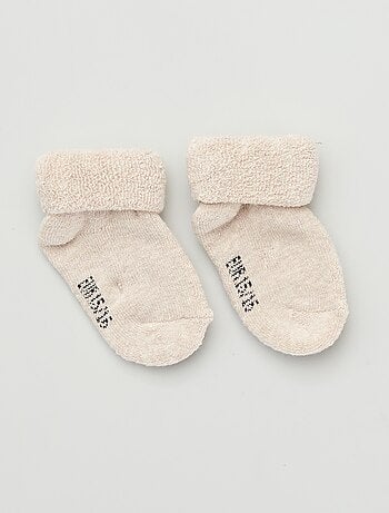 Pack de 3 pares de meias de recém-nascido