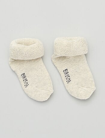 Pack de 3 pares de meias de recém-nascido