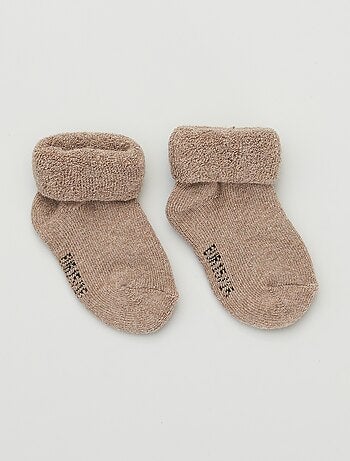 Pack de 3 pares de meias de recém-nascido