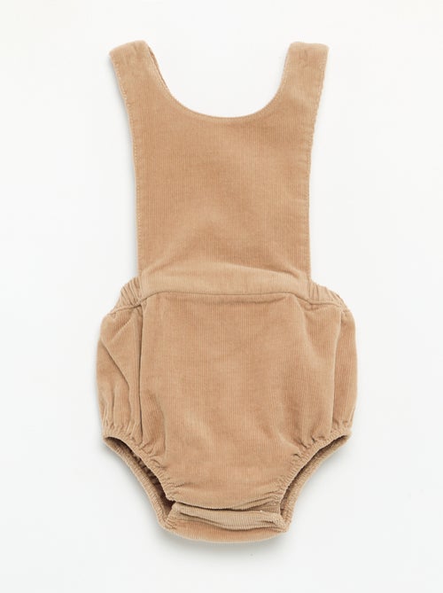 Pack de 3 peças - Jardineira + blusa + par de collants - Kiabi