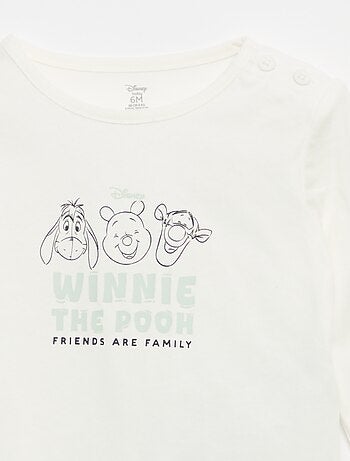 Conjunto de 3 peças 'Disney' - Camisola + calças + T-shirt de manga comprida