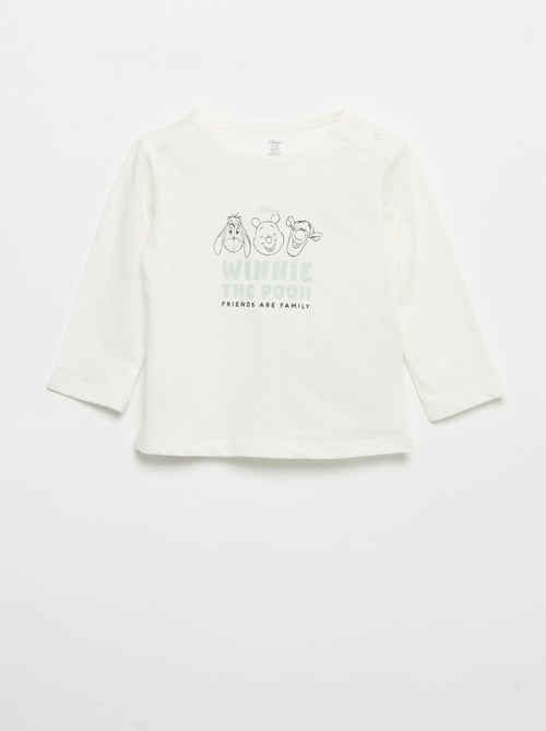 Pack de 3 peças 'Disney' - Sweatshirt + calças + T-shirt de manga comprida - Kiabi Pack de 3 peças 'Disney' - Sweatshirt + calças + T-shirt de manga comprida - Kiabi