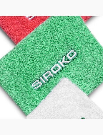 Pack de 3 punhos elásticos para padel