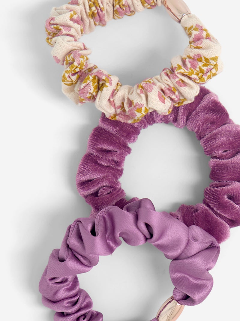 Pack de 3 scrunchies Rosa - Kiabi