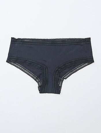 Pack de 3 shorties em microfibra estampada