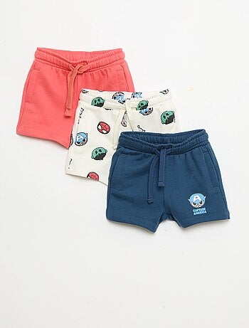 Pack de 3 shorts 'Avengers'