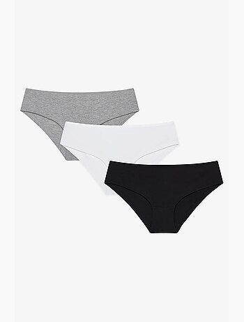 Pack de 3 shorty de algodão penti