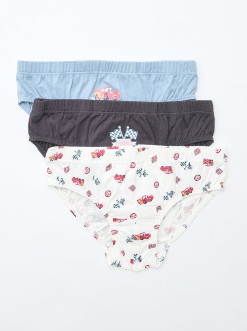 Pack de 3 slips 'Disney' em algodão - Kiabi