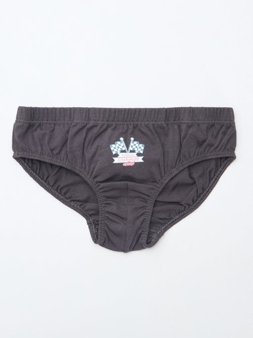 Pack de 3 slips 'Disney' em algodão - Kiabi