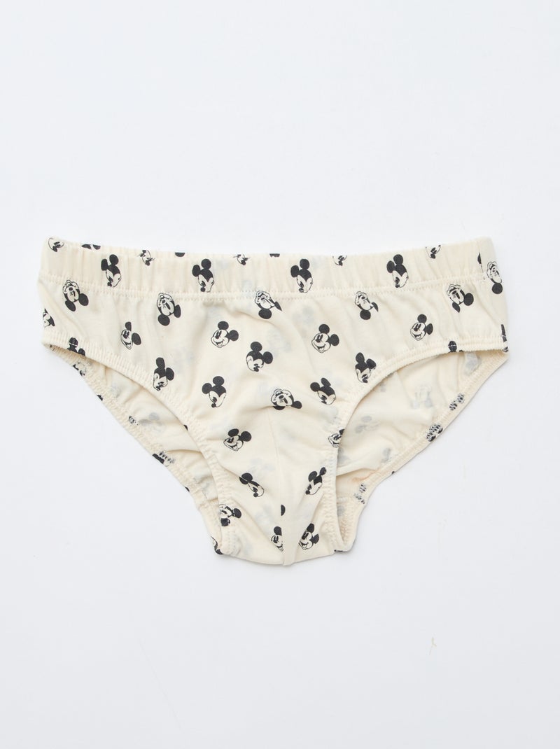 Pack de 3 slips 'Disney' em algodão Castanho - Kiabi