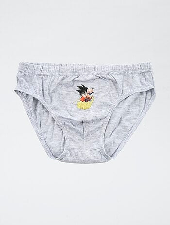 Pack de 3 slips 'Dragonball' em algodão
