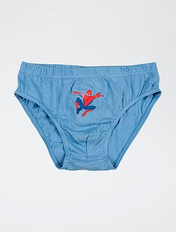 Pack de 3 slips 'Marvel' Homem-Aranha' em algodão