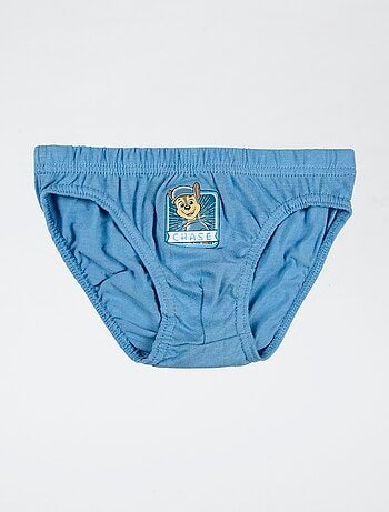 Pack de 3 slips 'Patrulha Pata' em algodão