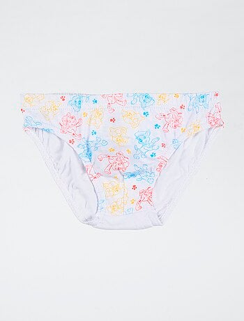 Pack de 3 slips 'Patrulha Pata' em algodão