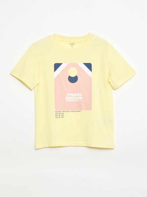 Pack de 3 t-shirts de algodão - Kiabi