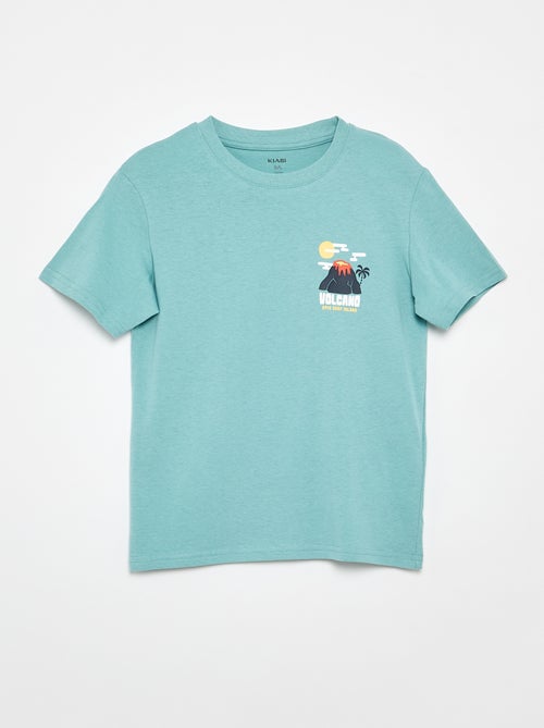 Pack de 3 t-shirts de algodão - Kiabi