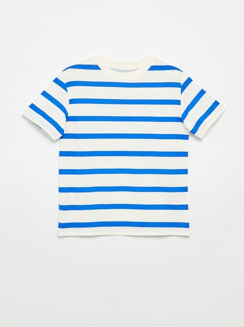 Pack de 3 t-shirts de algodão - Kiabi