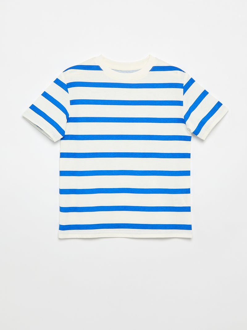 Pack de 3 t-shirts de algodão Branco - Kiabi