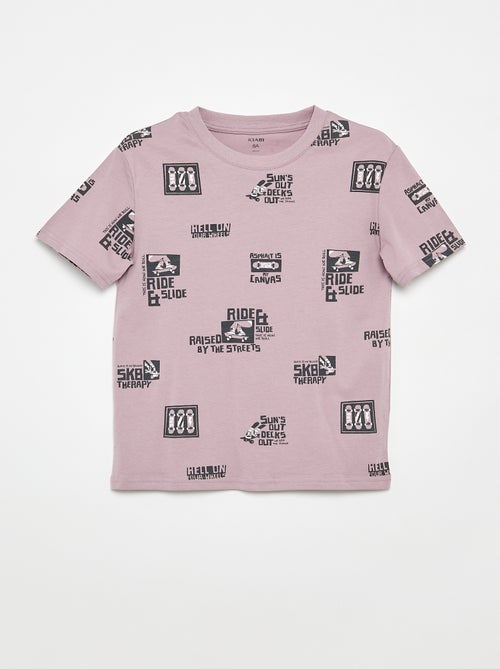 Pack de 3 t-shirts de algodão - Kiabi