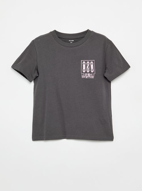 Pack de 3 t-shirts de algodão - Kiabi