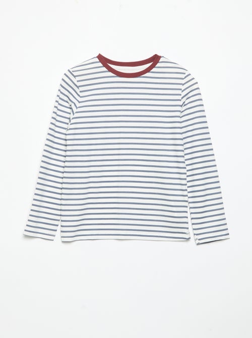 Pack de 3 T-shirts de manga comprida - Kiabi