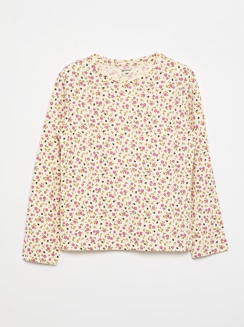 Pack de 3 T-shirts de manga comprida - Kiabi