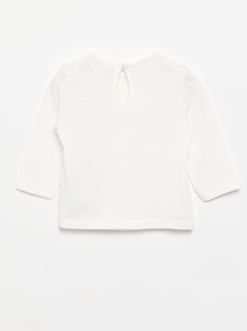 Pack de 3 t-shirts de manga comprida - Kiabi