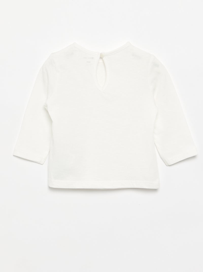 Pack de 3 t-shirts de manga comprida Rosa - Kiabi