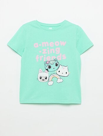 Pack de 3 T-shirts de manga curta "Gabby e a Casa Mágica