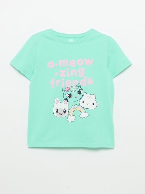 Pack de 3 T-shirts de manga curta "Gabby e a Casa Mágica" - Kiabi