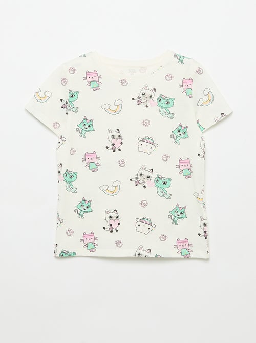 Pack de 3 T-shirts de manga curta "Gabby e a Casa Mágica" - Kiabi