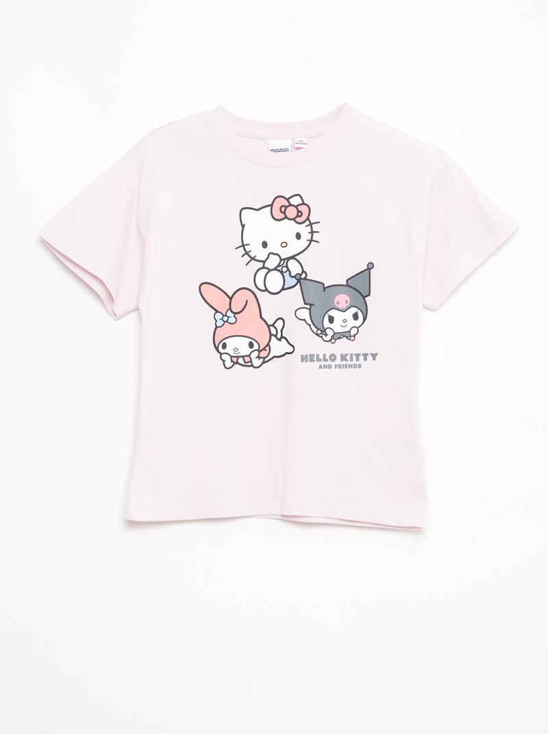 Pack de 3 t-shirts de manga curta 'Kuromi' em algodão Branco - Kiabi