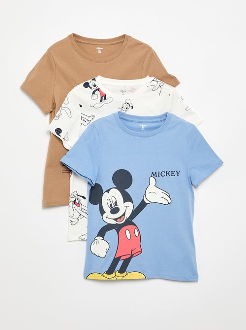 Pack de 3 T-shirts 'Disney' de manga curta - Kiabi