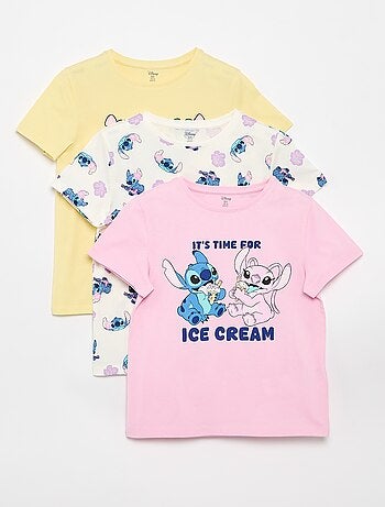 Pack de 3 T-shirts 'Disney' de manga curta